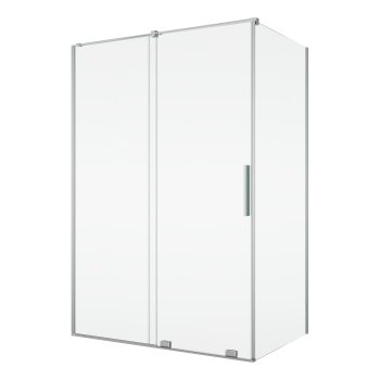 Душевая стенка Sanswiss Amalia, 85×200 см, стекло 8 мм, профиль полированный глянец
